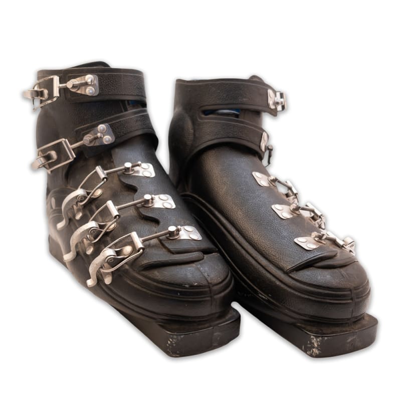 1968 Lange Standard Vintage Plastic Buckle Ski Boots