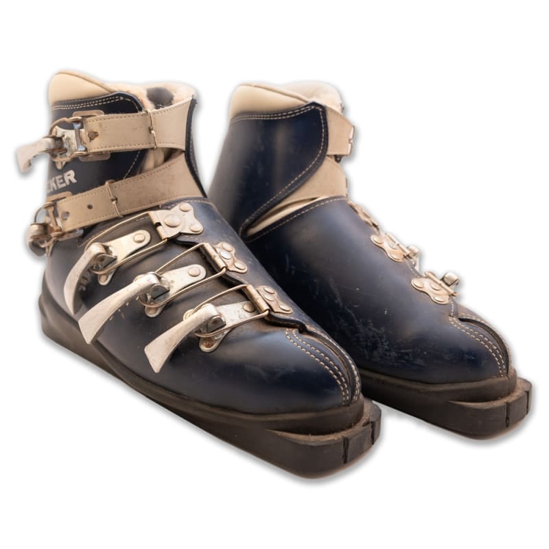 1960's Rieker Vintage Leather Vintage Ski Boots