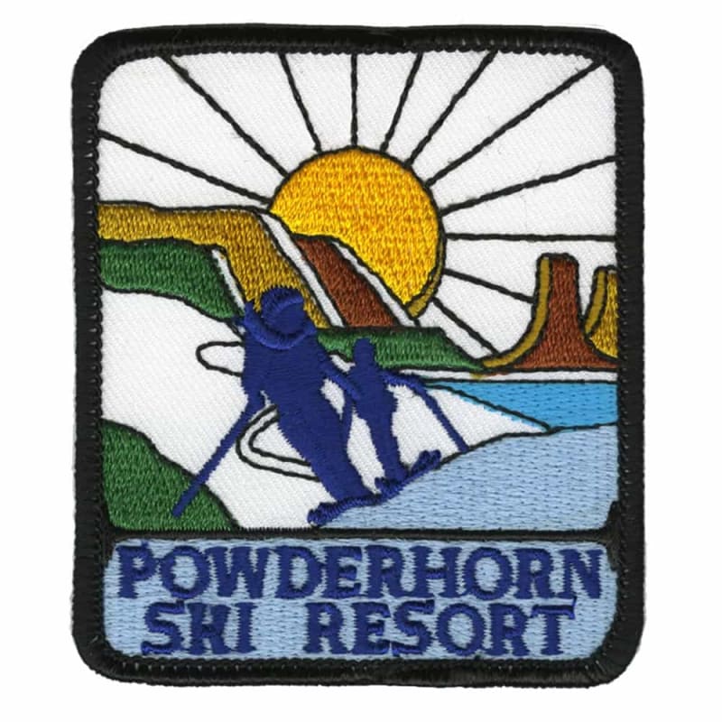 Powderhorn Colorado Vintage Ski Patch