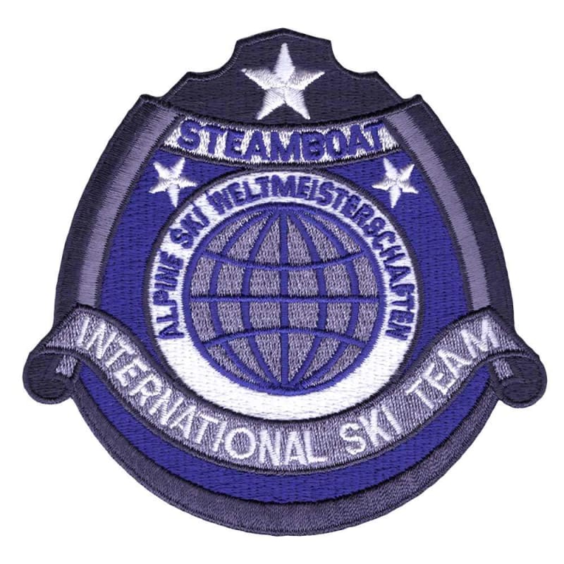 Steamboat Springs International Ski Team Vintage Blue Patch
