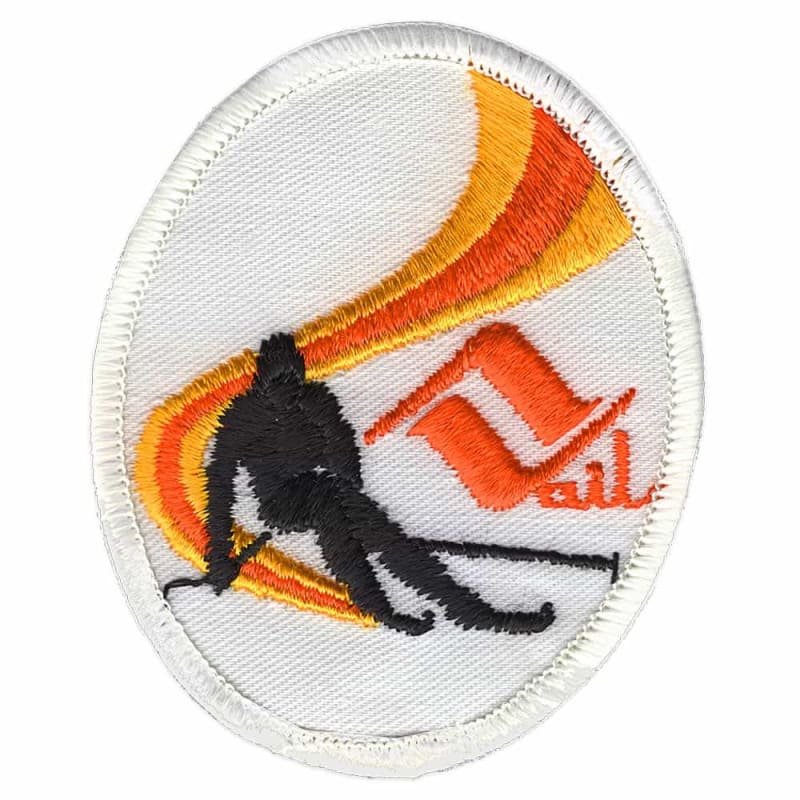 Vail Downhill Skier Vintage Ski Patch