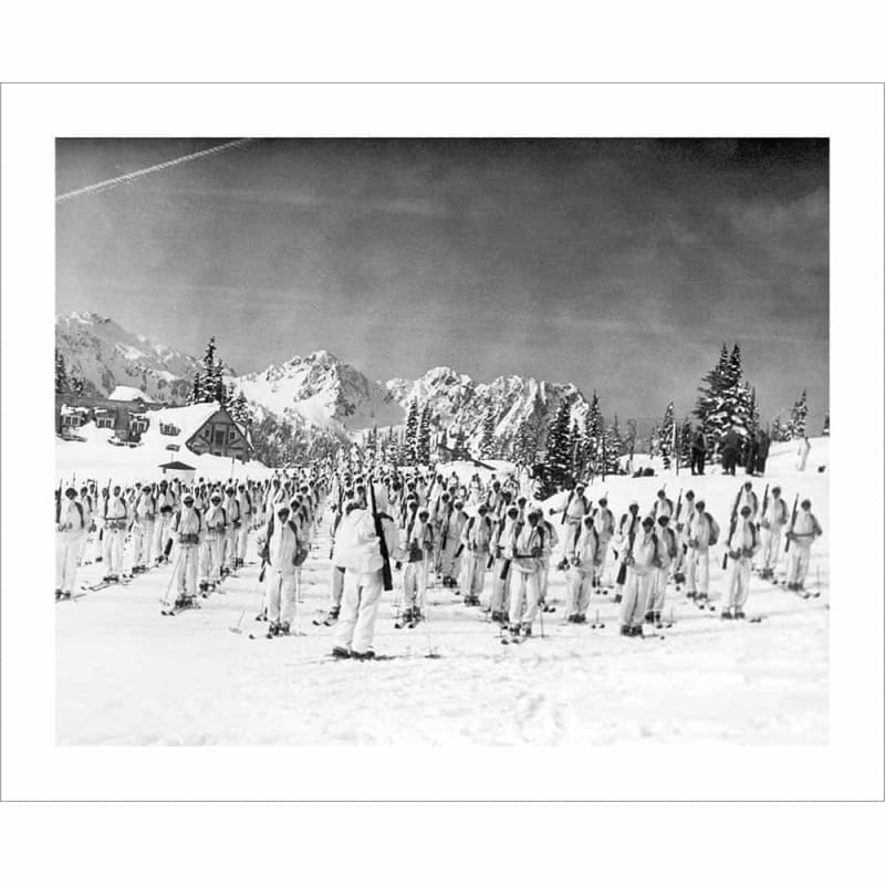 Photo of 10th Mtn. Div. in Formation