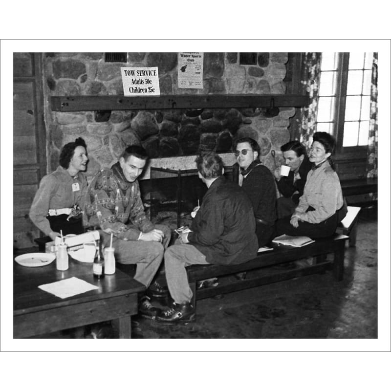 Apres Ski at Moon Valley Ski Area Photo (2 Sizes)