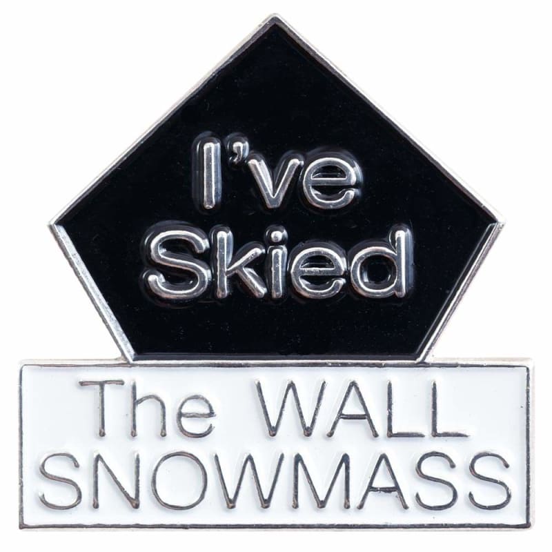 I've skied the Wall at Snowmass Vintage Ski Pin, Size  1 x 1/4 Inches