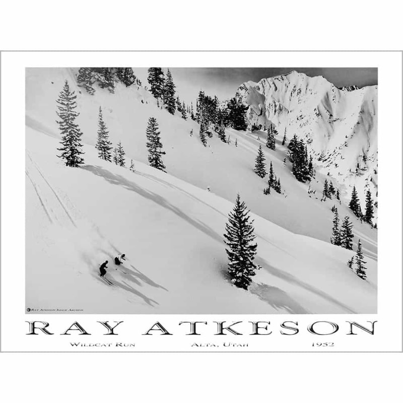Wildcat Alta, Ray Atkeson Vintage Ski Poster