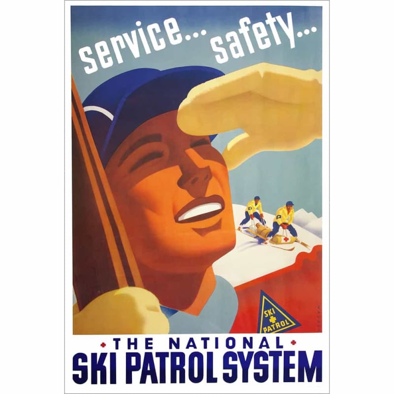 National Ski Patrol Poster National Ski Patrol Poster