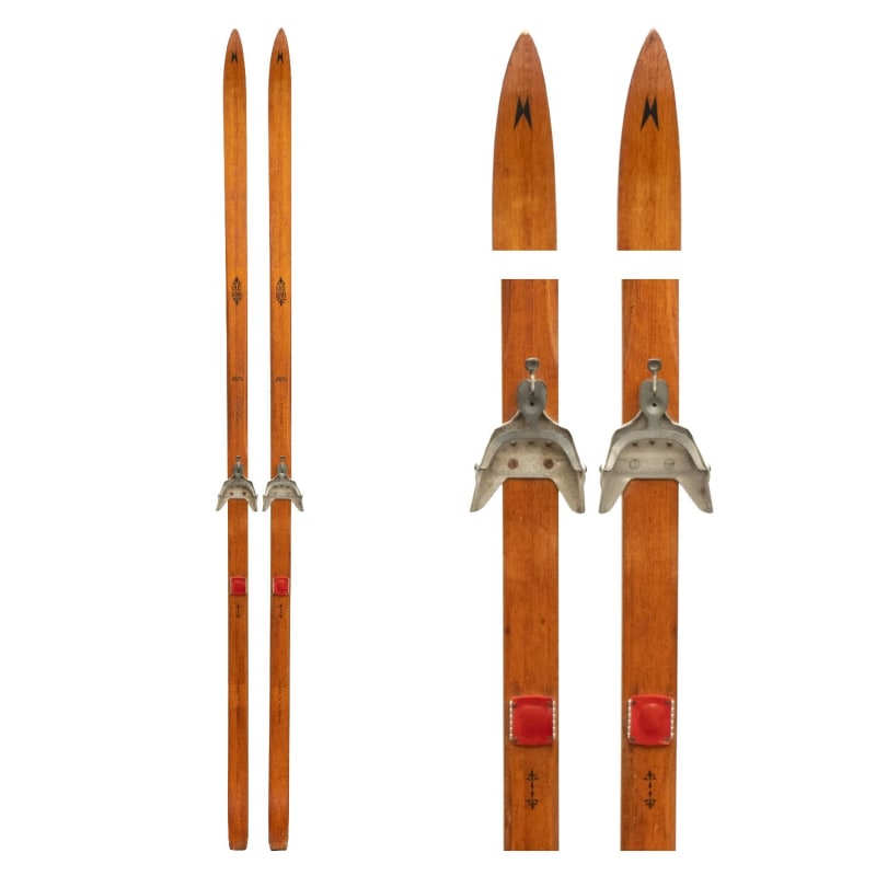 1970s Madshus Birkebeiner Vintage Cross Country Skis