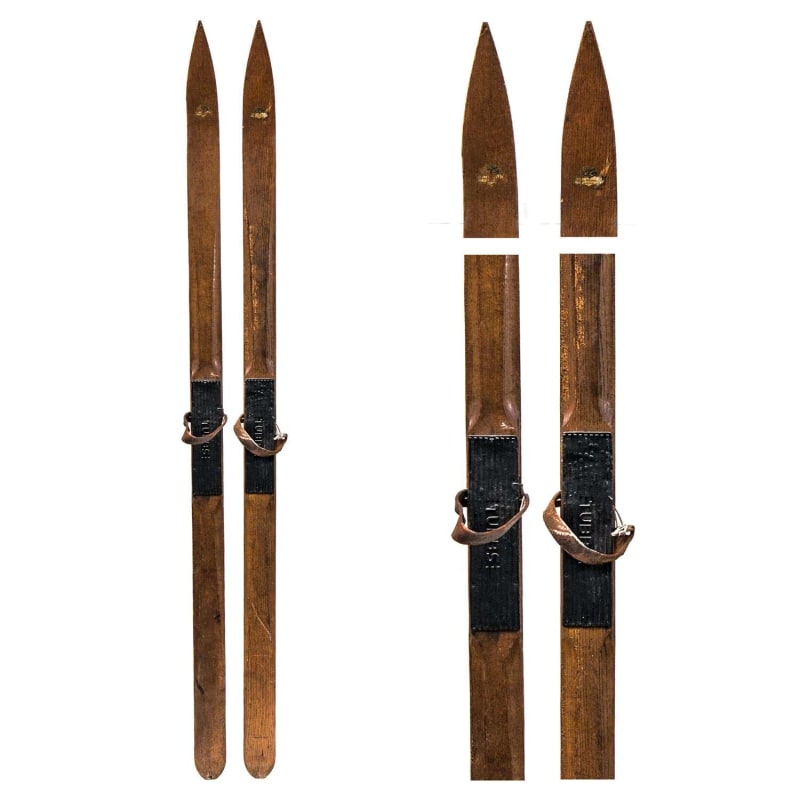 1900's Tubb's Vintage Ridge Top Touring Skis