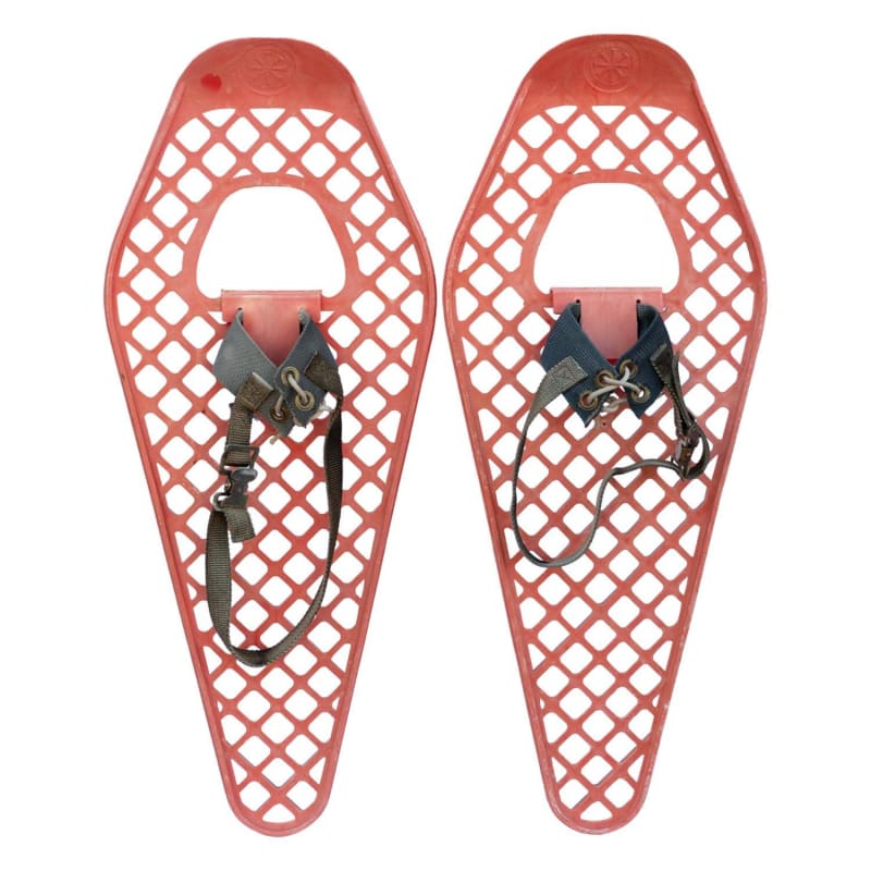 1970s Snowtreads Plastic Vintage Snowshoes made in Boulder Colorado. Size: 29 x 12 inches