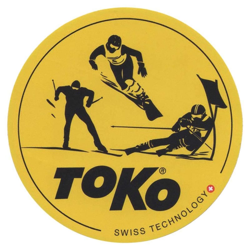 Toko Ski Wax Ski Helmet Sticker