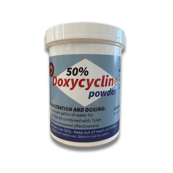 Doxycycline 50% Powder - 100 grams Doxycycline 50% Powder - 100 grams