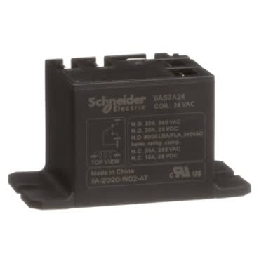 Schneider Electric 9AS7A24 Power Relays Harmony 9A SPDT 30A flanged panel mount sealed cover 24V AC industrial component