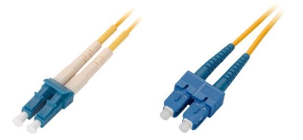 Signamax FCS-9/4-1M LC to SC Duplex SM 9/125 Patch Cord, 1 Meter Signamax FCS-9/4-1M LC to SC Duplex SM 9/125 Patch Cord, 1 Meter