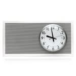 8" SPEAKER & ANALOG CLOCK