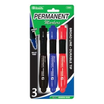 Bullet Tip Jumbo Permanent Marker w/ Grip