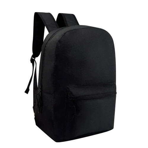 Wholesale 17 Inch Black Backpack Versatile School & Outdoor Bags Case Pack 24