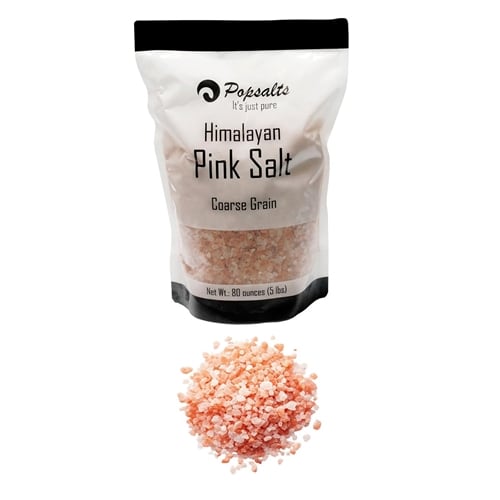 Himalayan Salt -Coarse 5.0 Pounds Kosher and Natural Certified "Its Just Pure"