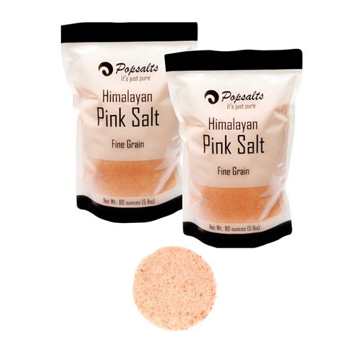 Himalayan Salt Fine Grain 5 Pounds 2 Pack