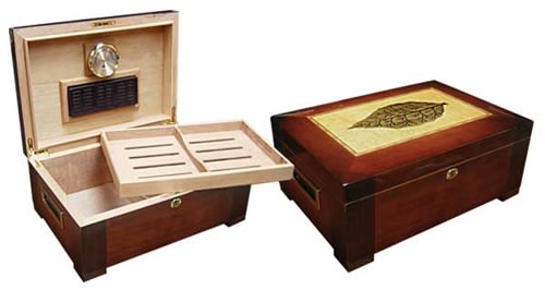 THE Stetson Humidor  Holds 150 Cigars
