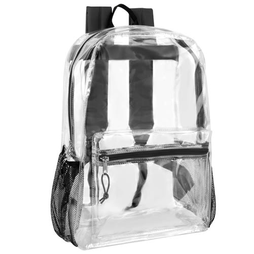17 Inch Clear Backpacks