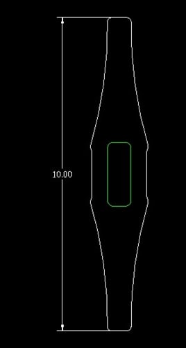 Straight Guard, 10"