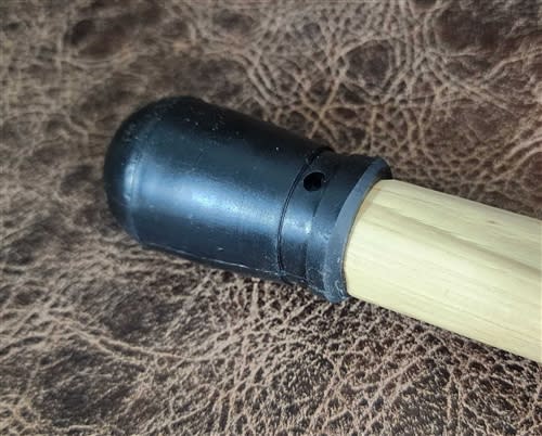 Blunt Thrusting Tip, Black Round Blunt