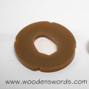 Hard Plastic Tsuba for Bokken