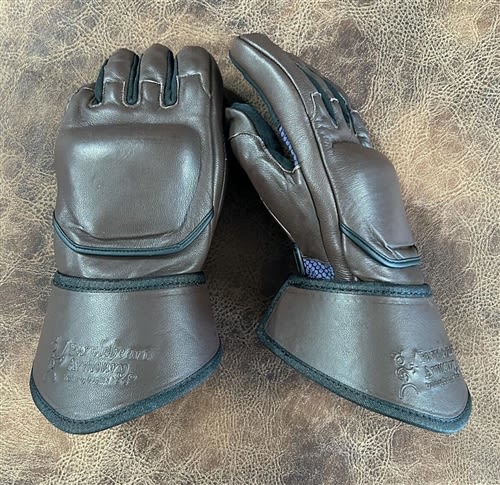 High Guard Gloves Brown Leather