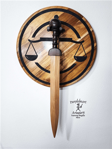 Fly Team Plaque with Standard Rudis