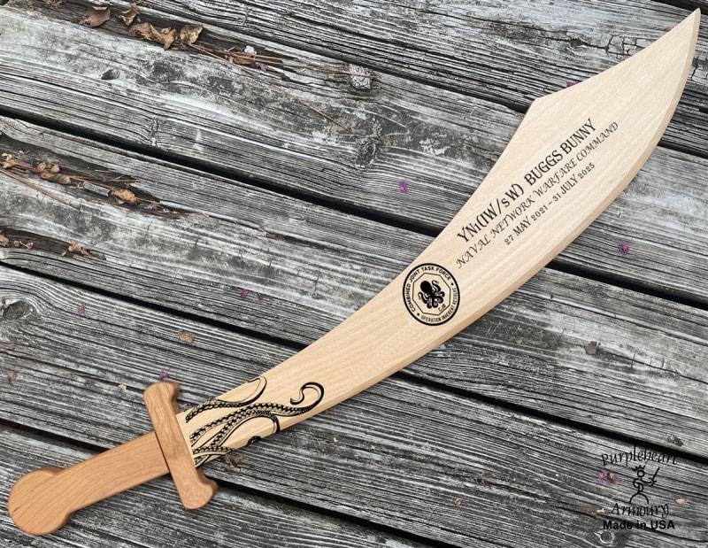 Scimitar Engraved Sword