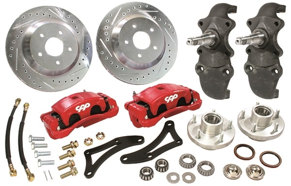 CPP 1955 1956 1957 Chevy Big Brake Wheel Kit