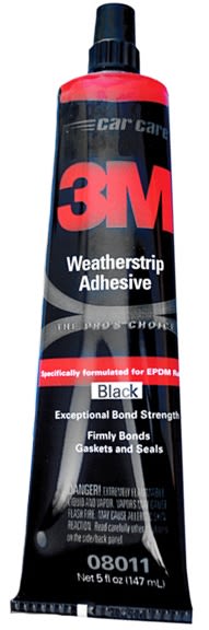 1955 1956 1957 Chevy 3M Super Weatherstrip Adhesive - Black 1955 1956 1957 Chevy 3M Super Weatherstrip Adhesive - Black