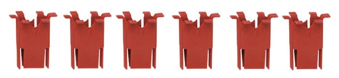 1957 Chevy 210 & 150 Top of the Fin Moulding Clip Set 1957 Chevy 210 & 150 Top of the Fin Moulding Clip Set