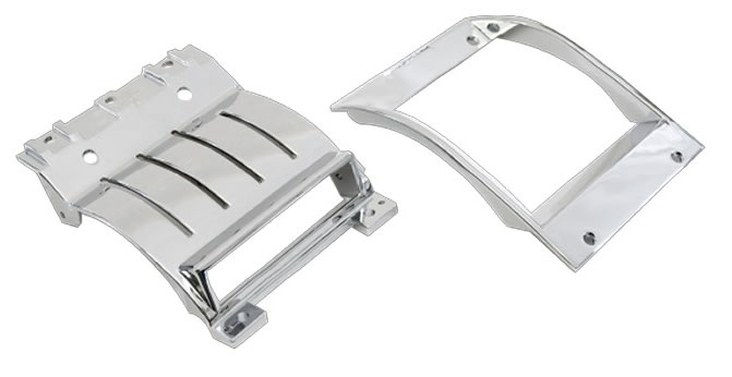 1957 Chevy Deluxe Heater Control Bezel Set