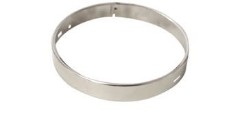 1956-1957 Chevy Ring, Headlight Retaining, Stainless - Each