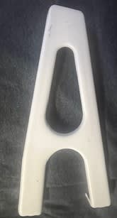 1956 Chevy Hood Latch Support, Reconditioned Original