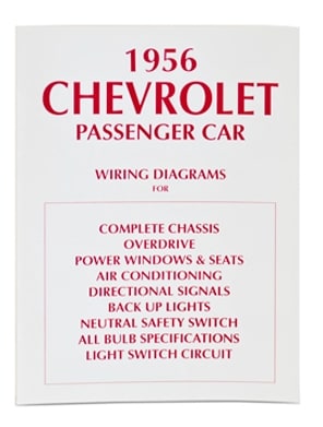 1956 Chevy Passenger Car Wiring Diagram