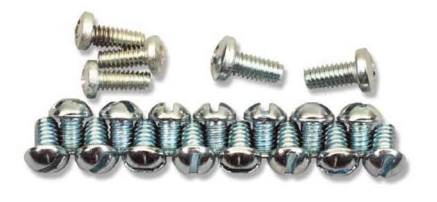 1955 1956 1957 Chevy Instrument Cluster Screw Set 1955 1956 1957 Chevy Instrument Cluster Screw Set