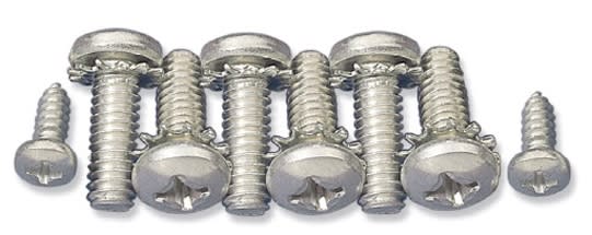 1955 1956 1957 Chevy Upper Trunk Latch Plate Screw Set 1955 1956 1957 Chevy Upper Trunk Latch Plate Screw Set