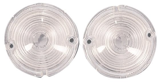 1957 Chevy Clear Parklight Lenses, ''Guide'' - Pair 1957 Chevy Clear Parklight Lenses, ''Guide'' - Pair