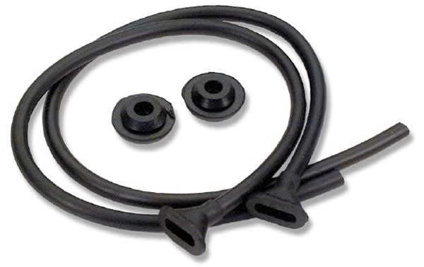 1956-1957 Chevy Window Gutter Inner Cowl Panel Drain Seals