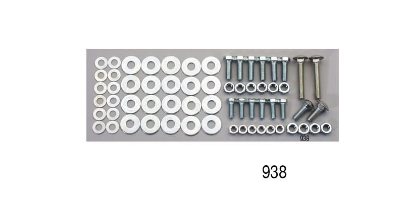 1955 Chevy Rear Bumper Mounting Hardware Kit 1955 Chevy Rear Bumper Mounting Hardware Kit