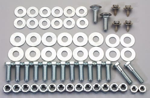 1956 Chevy Rear Bumper Mounting Hardware Kit 1956 Chevy Rear Bumper Mounting Hardware Kit