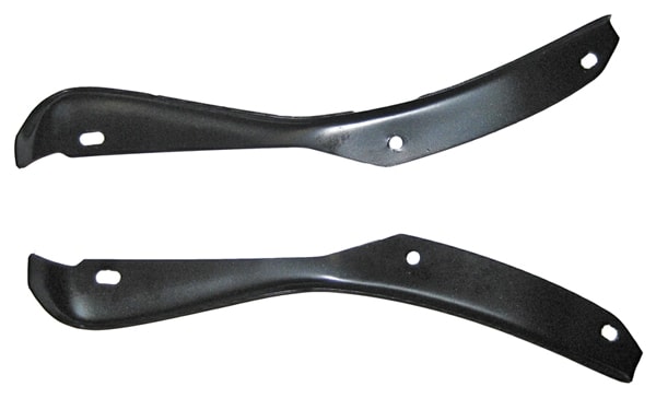 Golden Star Cowl Side Drain Gutters - 1955 1956 1957 Chevy