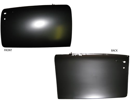 Golden Star Door Skin - 1955 1956 1957 Chevy Hardtop or Convertible, Passenger Side (OS) (TF)