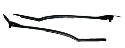 1955 1956 1957 Chevy Golden Star Auto 2-Dr Hardtop Rear Upper Inner Quarter Panel Moulding - Pair (Painted) (OS)