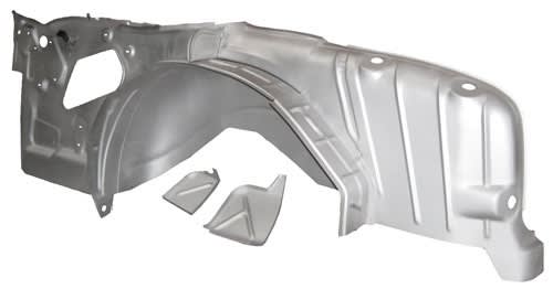 Golden Star Inner Quarter Panel - 1955 1956 1957 Chevy Hardtop Drivers Side with Extended Width (OS) (TF) Golden Star Inner Quarter Panel - 1955 1956 1957 Chevy Hardtop Drivers Side with Extended Width (OS) (TF)