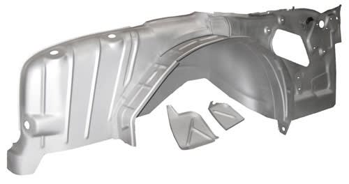 Golden Star Inner Quarter Panel - 1955 1956 1957 Chevy Hardtop Passenger Side with Extended Width (OS) (TF) Golden Star Inner Quarter Panel - 1955 1956 1957 Chevy Hardtop Passenger Side with Extended Width (OS) (TF)