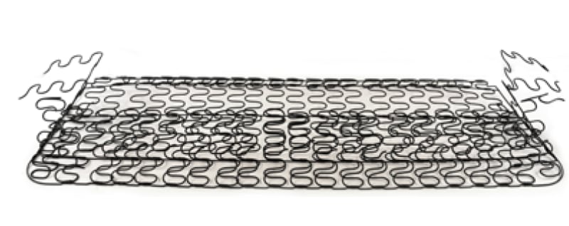 Golden Star Front Seat Bottom Spring - 1955 1956 1957 Chevy 2-Door (OS)