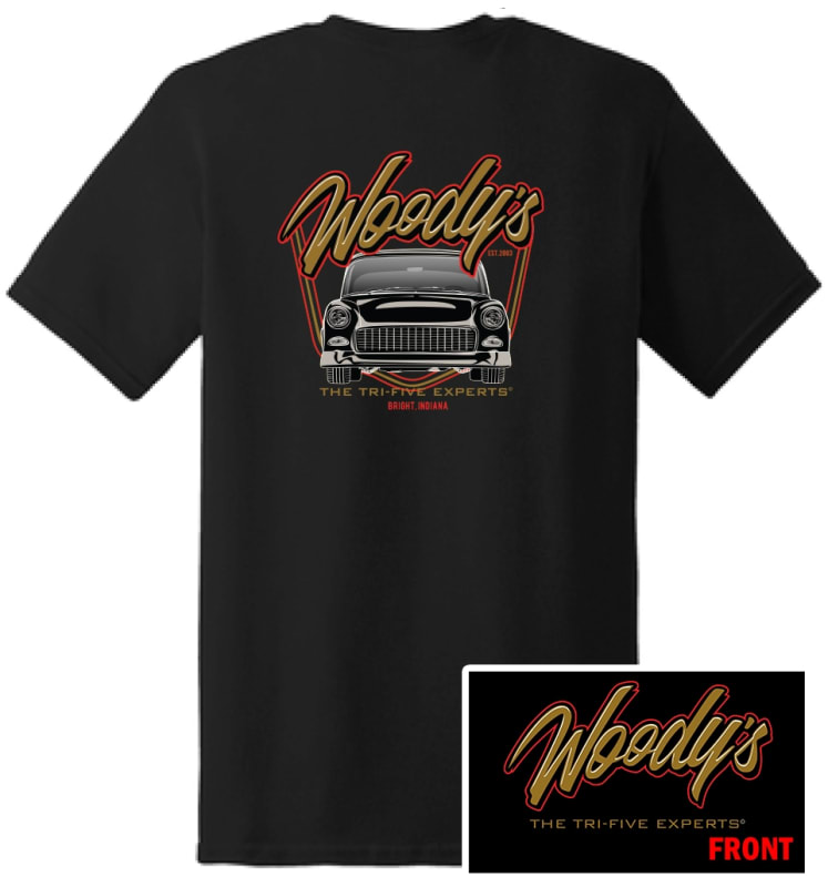 Woody's 2021 1955 T-Shirt - Black Woody's 2021 1955 T-Shirt - Black